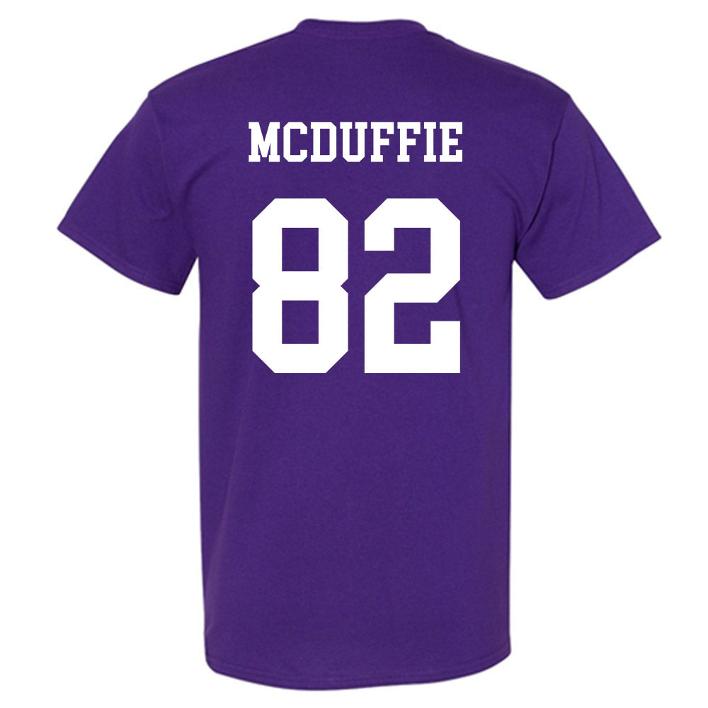 Northwestern - NCAA Football : Jaden McDuffie - Sports Shersey T-Shirt-1