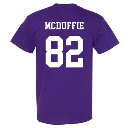 Northwestern - NCAA Football : Jaden McDuffie - Sports Shersey T-Shirt-1