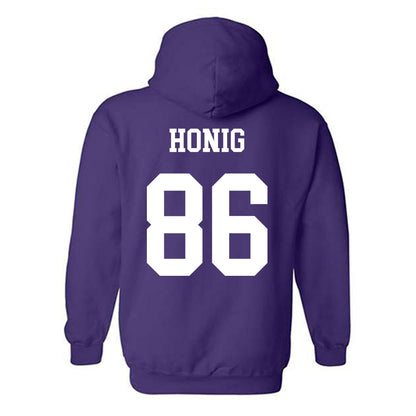 Northwestern - NCAA Football : Alexander Honig - Sports Shersey Hooded Sweatshirt-1