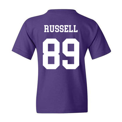 Northwestern - NCAA Football : Cam Russell - Sports Shersey Youth T-Shirt