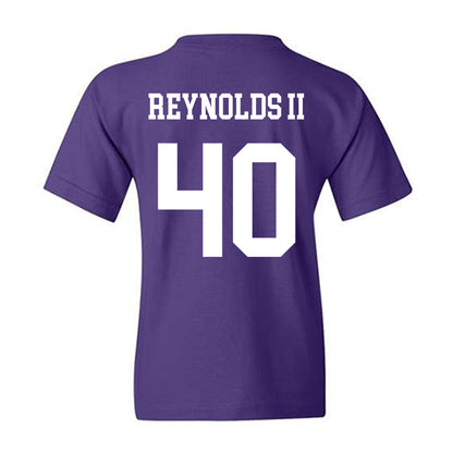 Northwestern - NCAA Football : Jason Reynolds II - Sports Shersey Youth T-Shirt-1