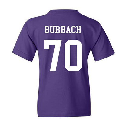 Northwestern - NCAA Football : Leighton Burbach - Sports Shersey Youth T-Shirt-1