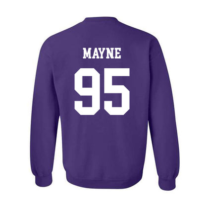 Northwestern - NCAA Football : Mason Mayne - Sports Shersey Crewneck Sweatshirt-1