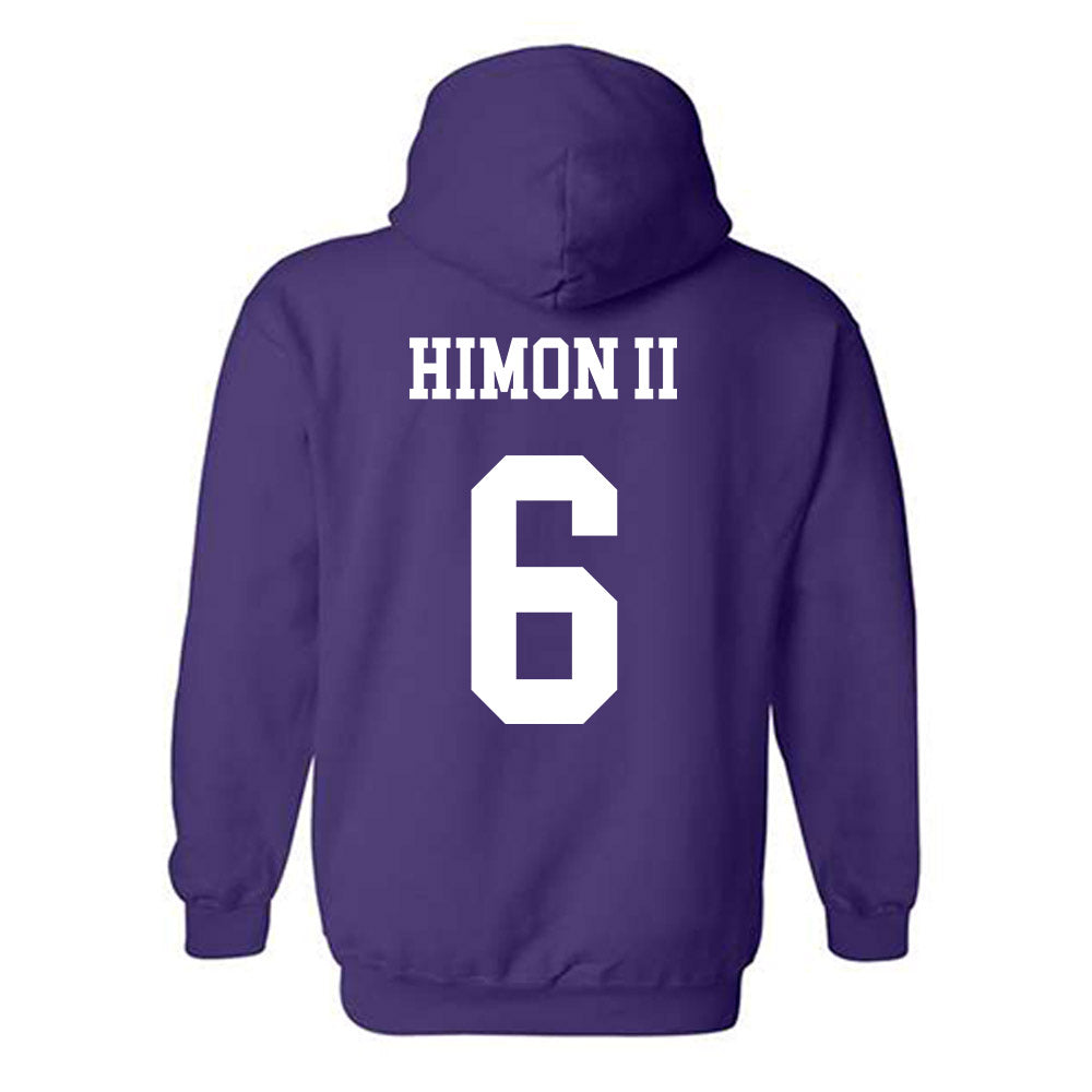 Northwestern - NCAA Football : Joseph Himon II - Sports Shersey Hooded Sweatshirt-1