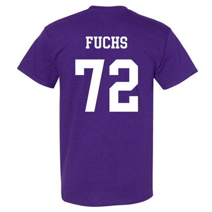 Northwestern - NCAA Football : Jack Fuchs - Sports Shersey T-Shirt-1