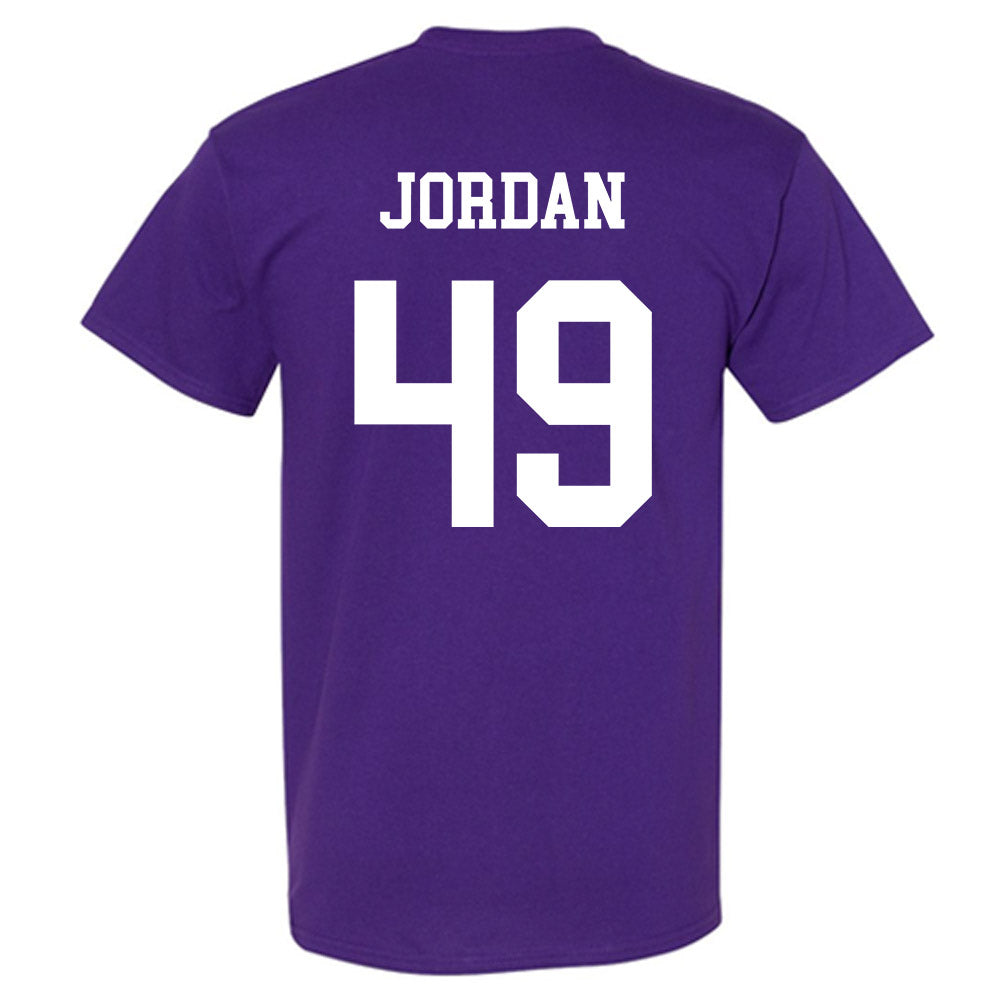 Northwestern - NCAA Football : Amare Jordan - Sports Shersey T-Shirt-1