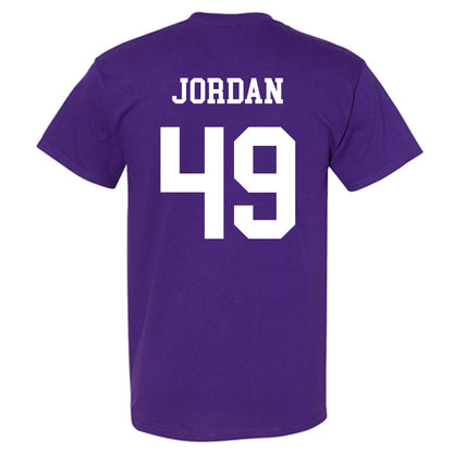 Northwestern - NCAA Football : Amare Jordan - Sports Shersey T-Shirt-1