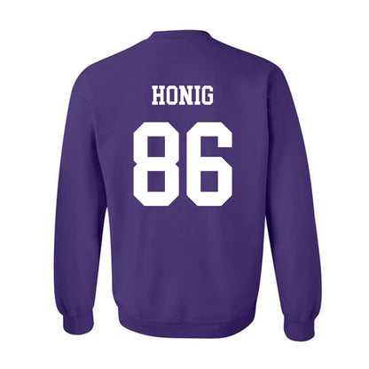 Northwestern - NCAA Football : Alexander Honig - Sports Shersey Crewneck Sweatshirt-1