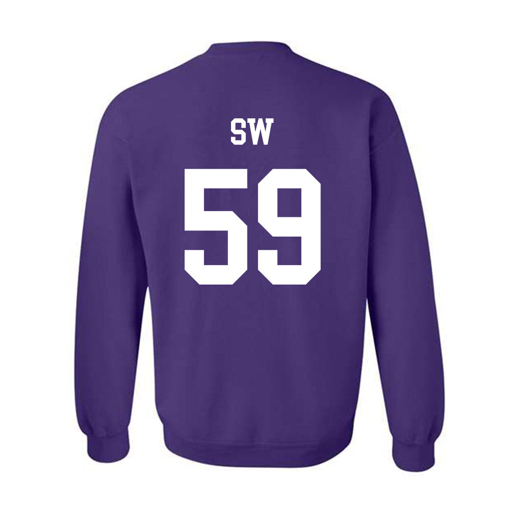 Northwestern - NCAA Football : Glory SW - Sports Shersey Crewneck Sweatshirt-1