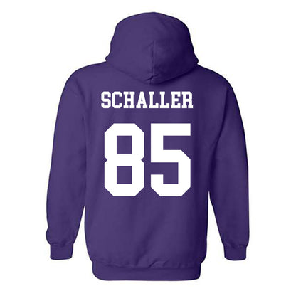 Northwestern - NCAA Football : Patrick Schaller - Sports Shersey Hooded Sweatshirt