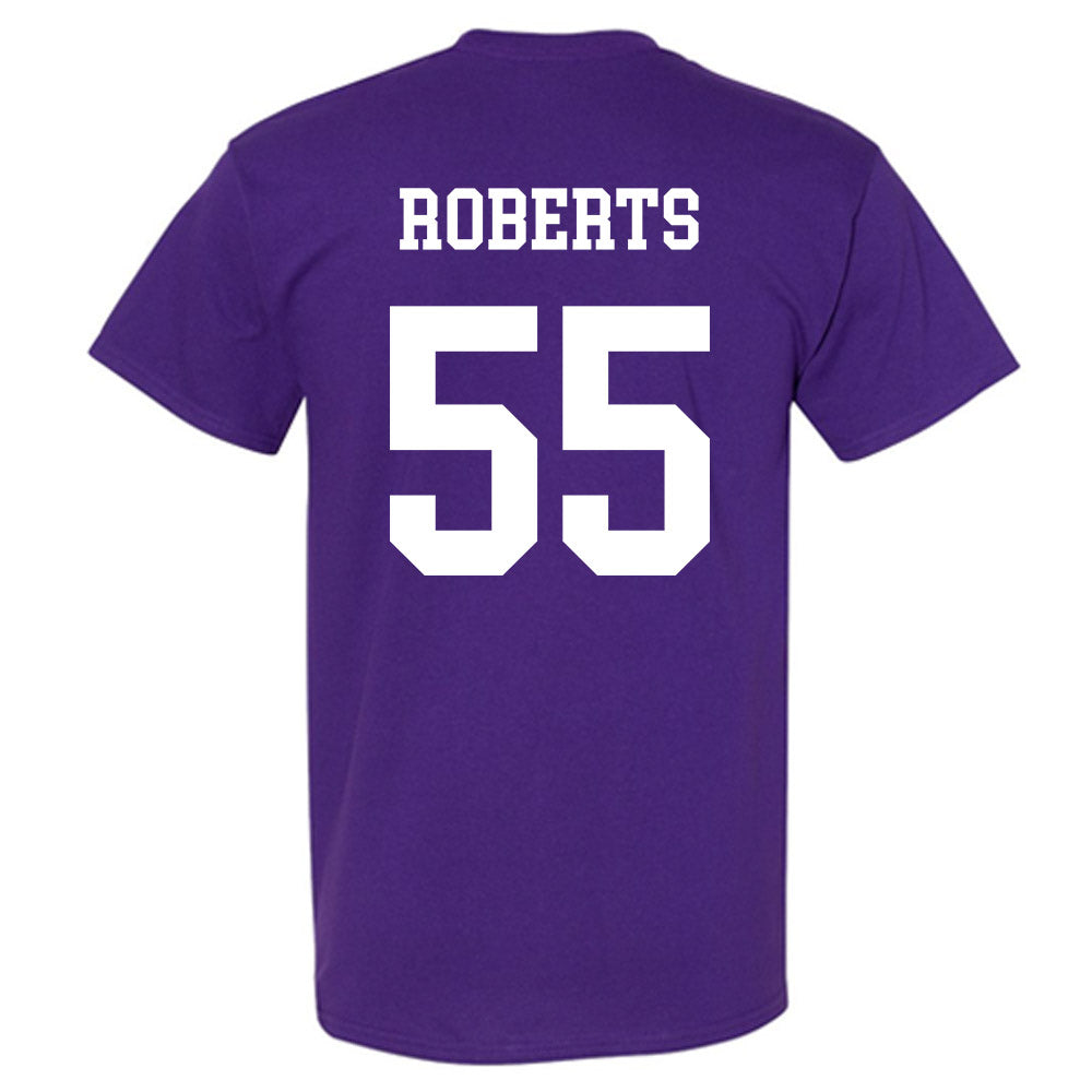 Northwestern - NCAA Football : Dylan Roberts - Sports Shersey T-Shirt-1