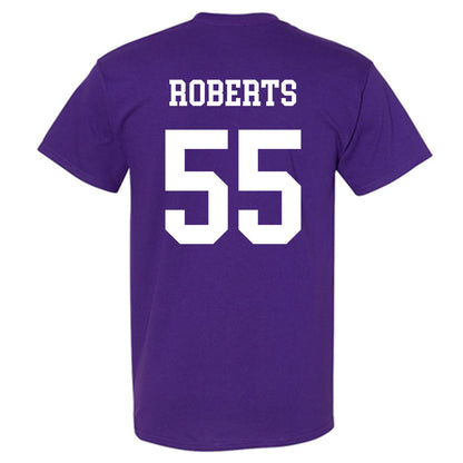 Northwestern - NCAA Football : Dylan Roberts - Sports Shersey T-Shirt-1