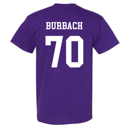 Northwestern - NCAA Football : Leighton Burbach - Sports Shersey T-Shirt-1
