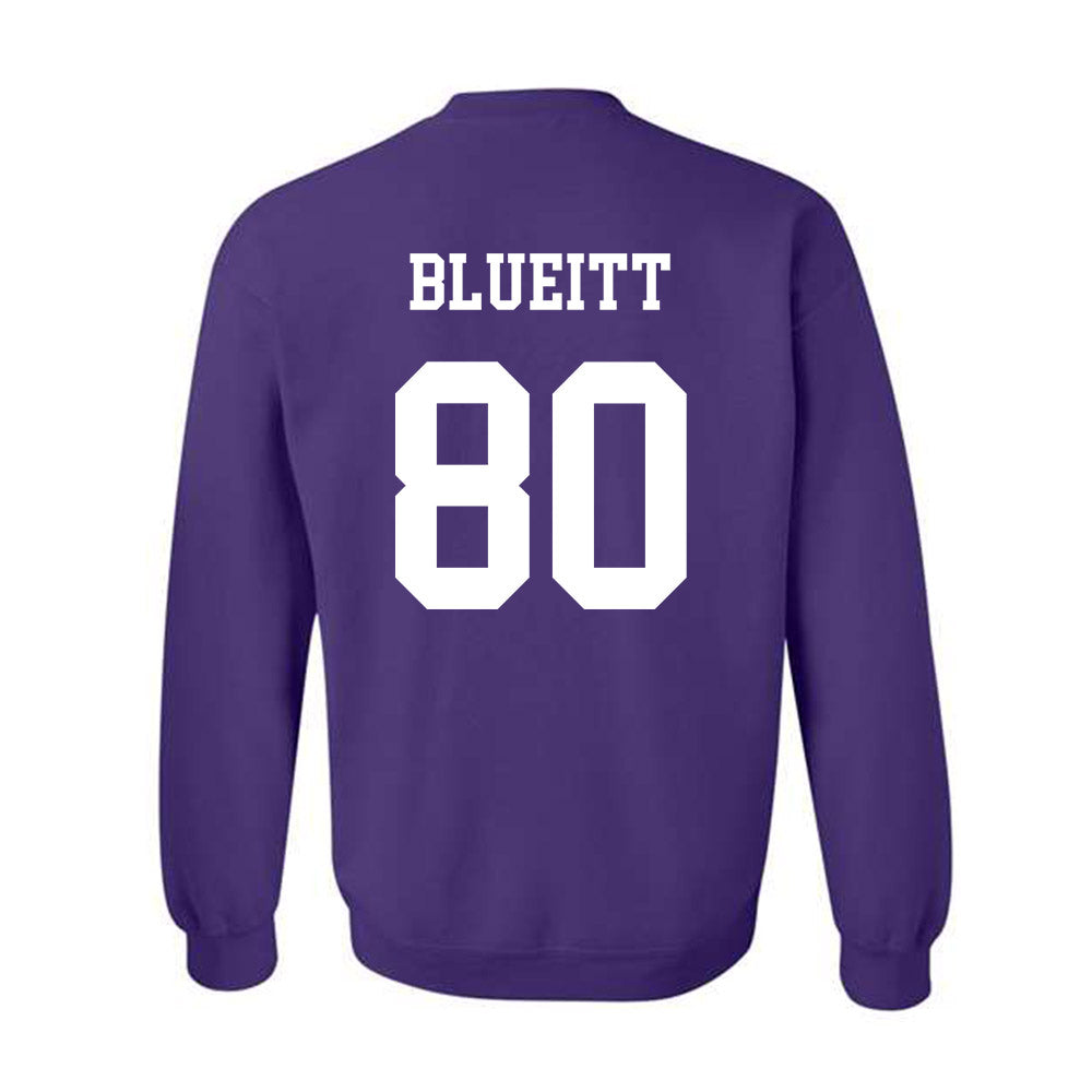 Northwestern - NCAA Football : Braden Blueitt - Sports Shersey Crewneck Sweatshirt-1