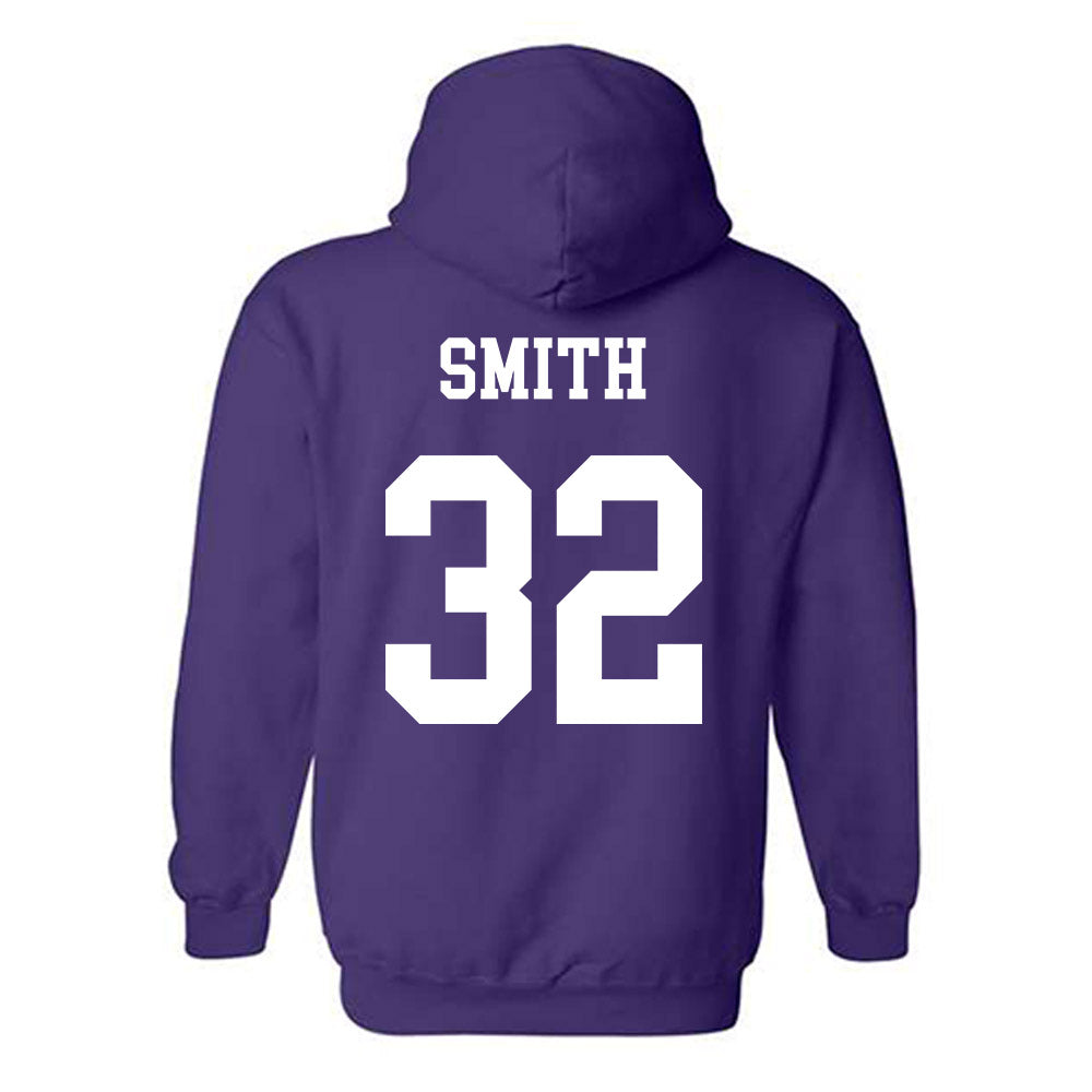 Northwestern - NCAA Football : Matthew Smith - Sports Shersey Hooded Sweatshirt