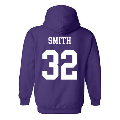 Northwestern - NCAA Football : Matthew Smith - Sports Shersey Hooded Sweatshirt