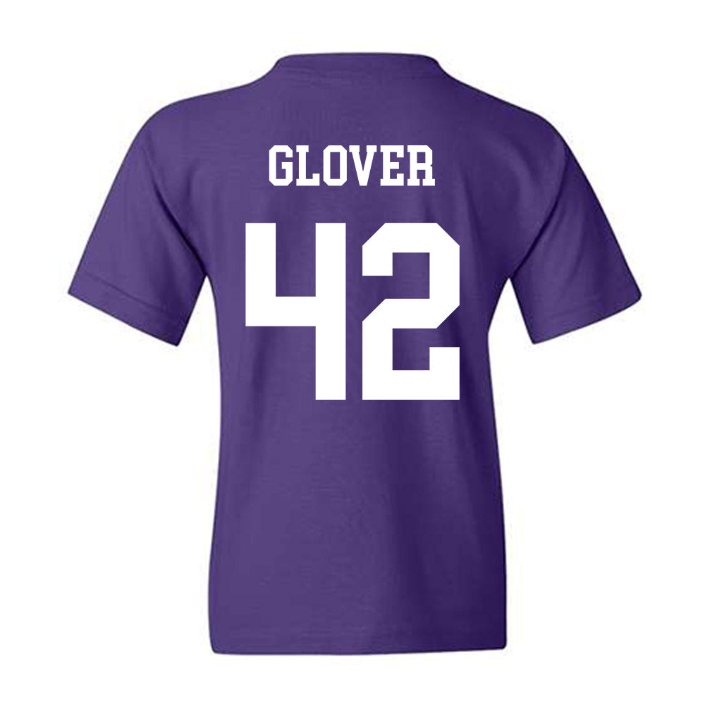 Northwestern - NCAA Football : Nigel Glover - Sports Shersey Youth T-Shirt-1