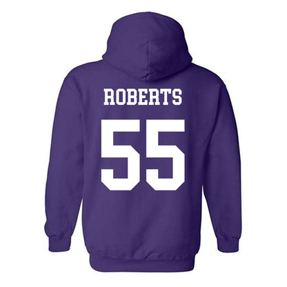 Northwestern - NCAA Football : Dylan Roberts - Sports Shersey Hooded Sweatshirt-1