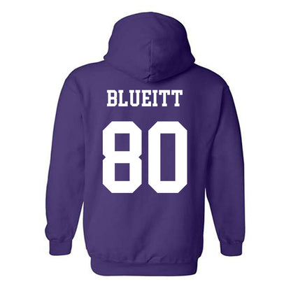 Northwestern - NCAA Football : Braden Blueitt - Sports Shersey Hooded Sweatshirt-1