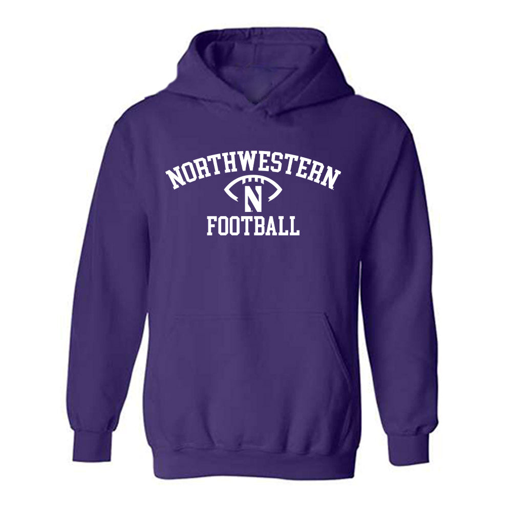 Northwestern - NCAA Football : Mason Mayne - Sports Shersey Hooded Sweatshirt-0
