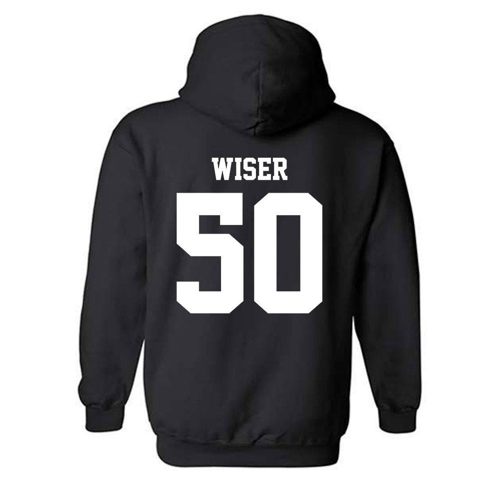Stanford - NCAA Baseball : David Wiser - Classic Shersey Hooded Sweatshirt-1