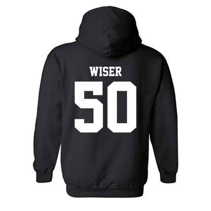 Stanford - NCAA Baseball : David Wiser - Classic Shersey Hooded Sweatshirt-1
