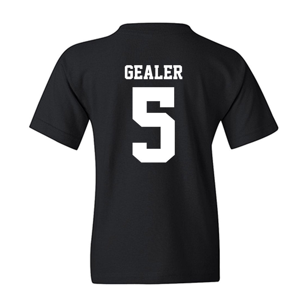 Stanford - NCAA Men's Basketball : Benny Gealer - Youth T-Shirt-1