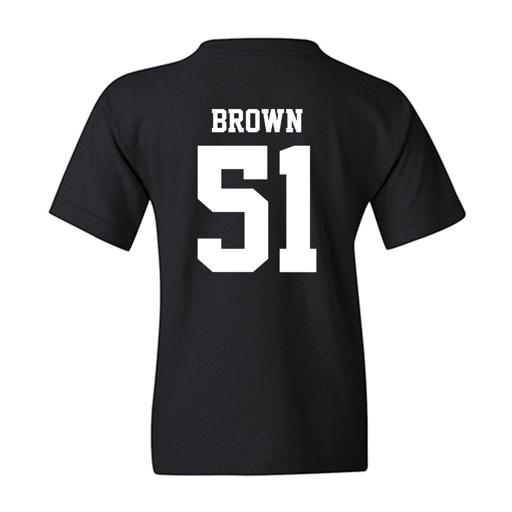 Stanford - NCAA Football : Ziron Brown - Youth T-Shirt-1