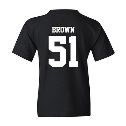 Stanford - NCAA Football : Ziron Brown - Youth T-Shirt-1