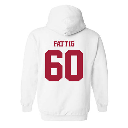 Stanford - NCAA Football : Nick Fattig - Classic Shersey Hooded Sweatshirt-1