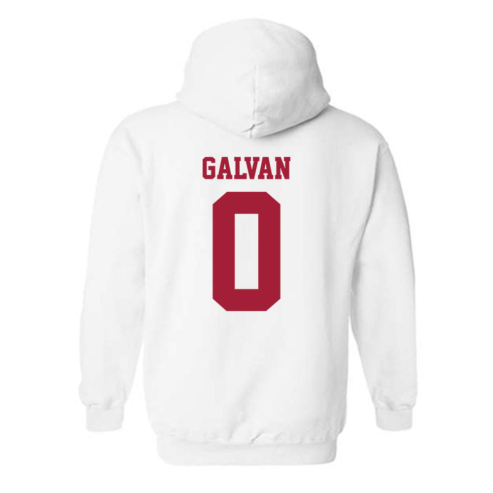 Stanford - NCAA Football : Jahsiah Galvan - Hooded Sweatshirt-1