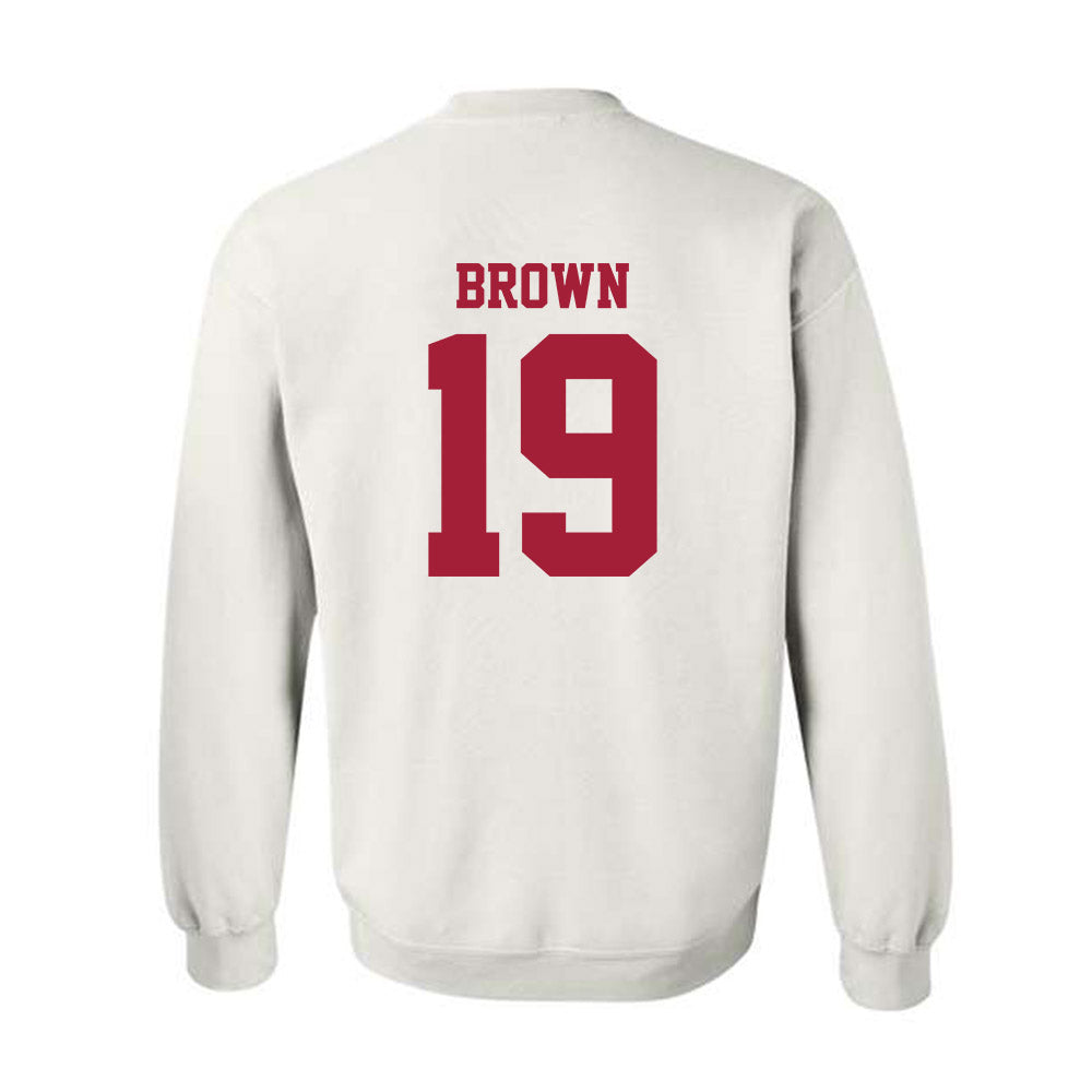 Stanford - NCAA Women's Lacrosse : Emma Brown - Crewneck Sweatshirt-1
