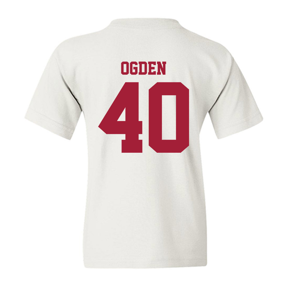 Stanford - NCAA Women's Basketball : Courtney Ogden - Youth T-Shirt-1