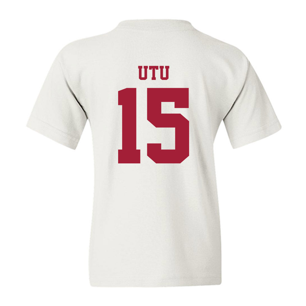 Stanford - NCAA Football : Donte Utu - Youth T-Shirt-1