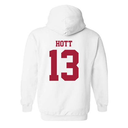 Stanford - NCAA Baseball : Ethan Hott - Hooded Sweatshirt-1