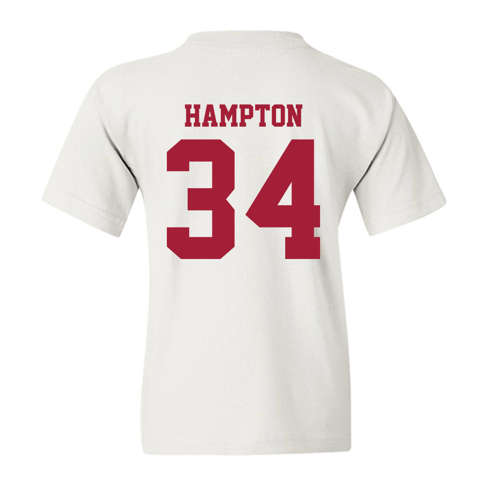 Stanford - NCAA Football : Caleb Hampton - Classic Shersey Youth T-Shirt-1
