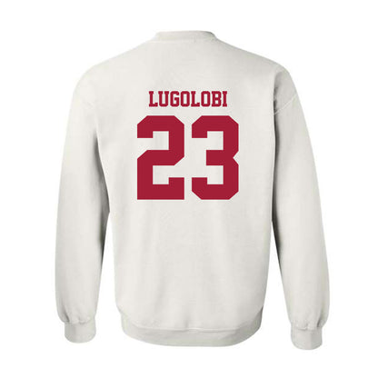 Stanford - NCAA Football : Wassie Lugolobi - Classic Shersey Crewneck Sweatshirt-1