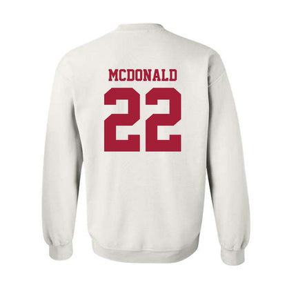 Stanford - NCAA Football : Zaiden McDonald - Classic Shersey Crewneck Sweatshirt-1