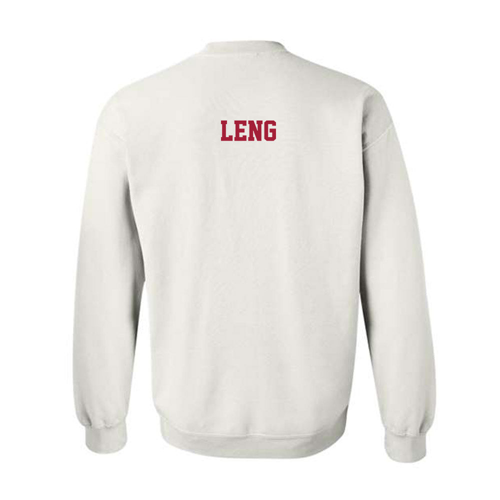 Stanford - NCAA Men's Golf : Jay Leng - Crewneck Sweatshirt-1