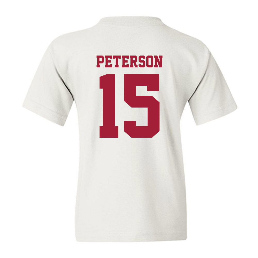 Stanford - NCAA Women's Basketball : Harper Peterson - Youth T-Shirt-1