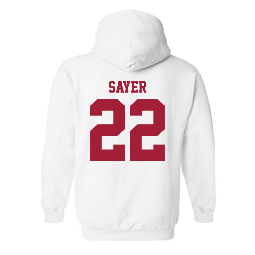 Stanford - NCAA Women's Volleyball : Erika Sayer - Hooded Sweatshirt-1