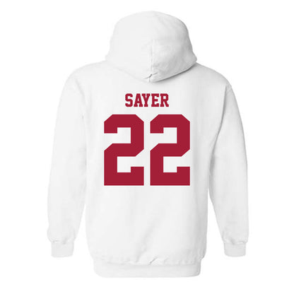 Stanford - NCAA Women's Volleyball : Erika Sayer - Hooded Sweatshirt-1
