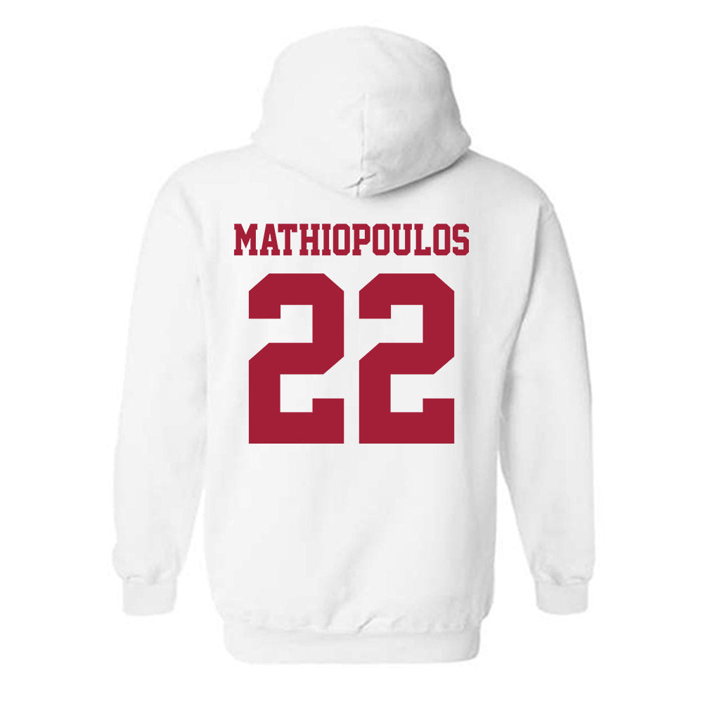 Stanford - NCAA Men's Water Polo : Konstantinos Mathiopoulos - Hooded Sweatshirt-1