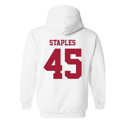 Stanford - NCAA Football : omar staples - Hooded Sweatshirt-1