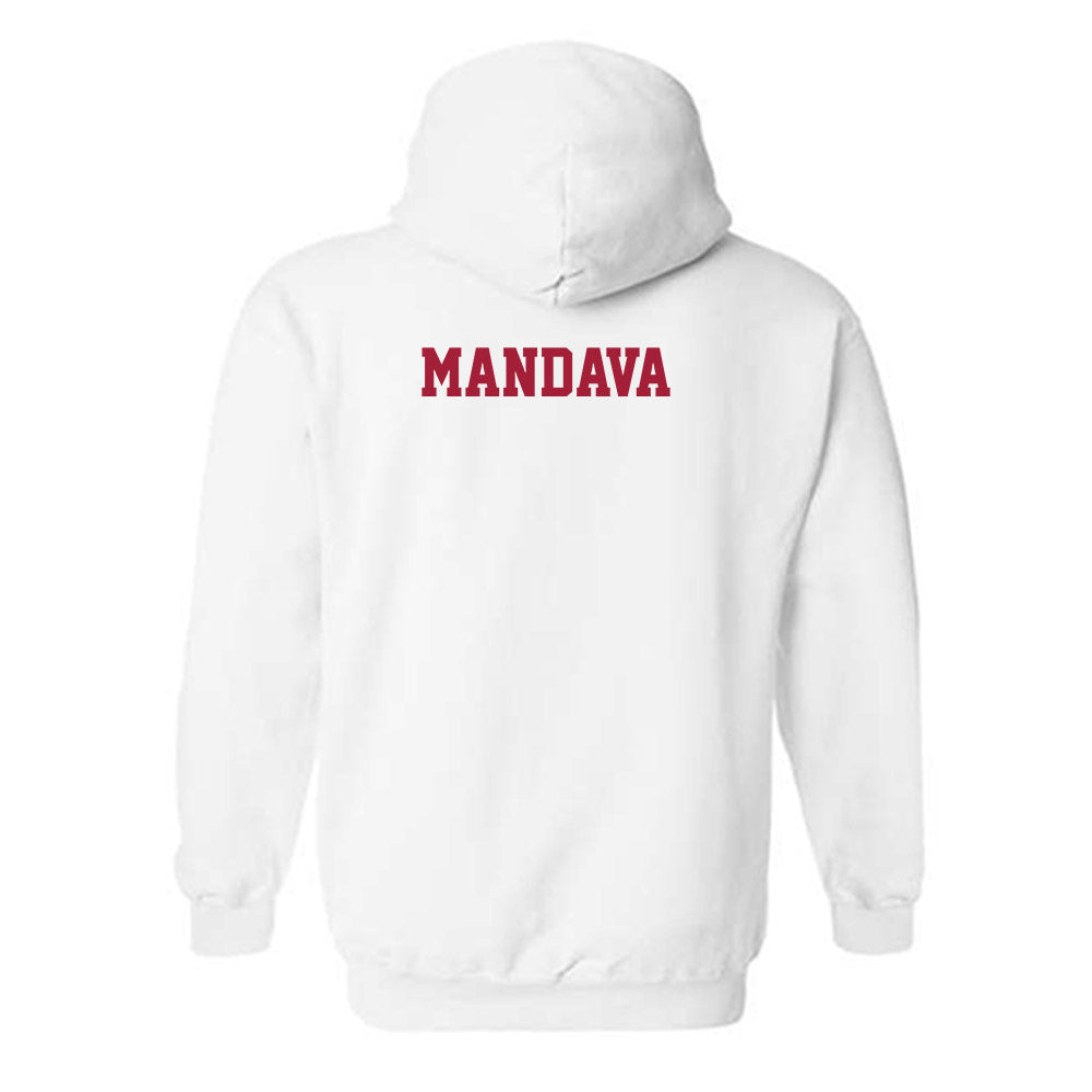 Stanford - NCAA Men's Gymnastics : Kiran Mandava - Hooded Sweatshirt-1