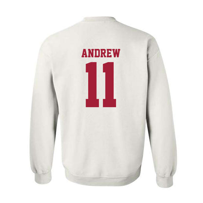 Stanford - NCAA Women's Volleyball : Lizzy Andrew - Classic Shersey Crewneck Sweatshirt-1