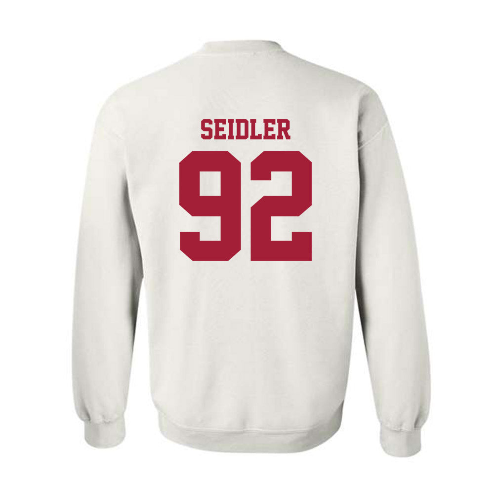 Stanford - NCAA Football : AJ Seidler - Classic Shersey Crewneck Sweatshirt-1