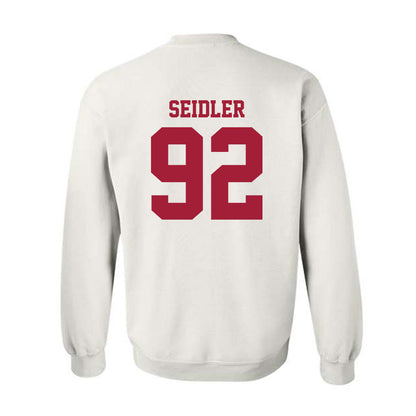 Stanford - NCAA Football : AJ Seidler - Classic Shersey Crewneck Sweatshirt-1