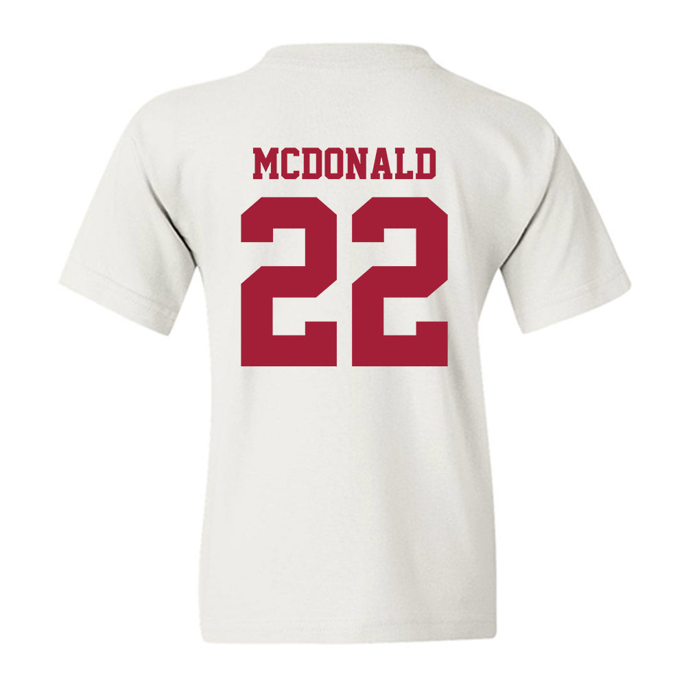 Stanford - NCAA Football : Zaiden McDonald - Classic Shersey Youth T-Shirt-1