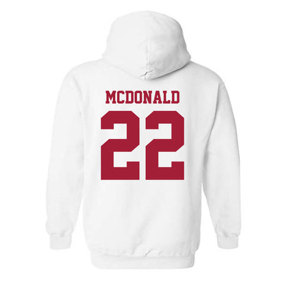 Stanford - NCAA Football : Zaiden McDonald - Classic Shersey Hooded Sweatshirt-1